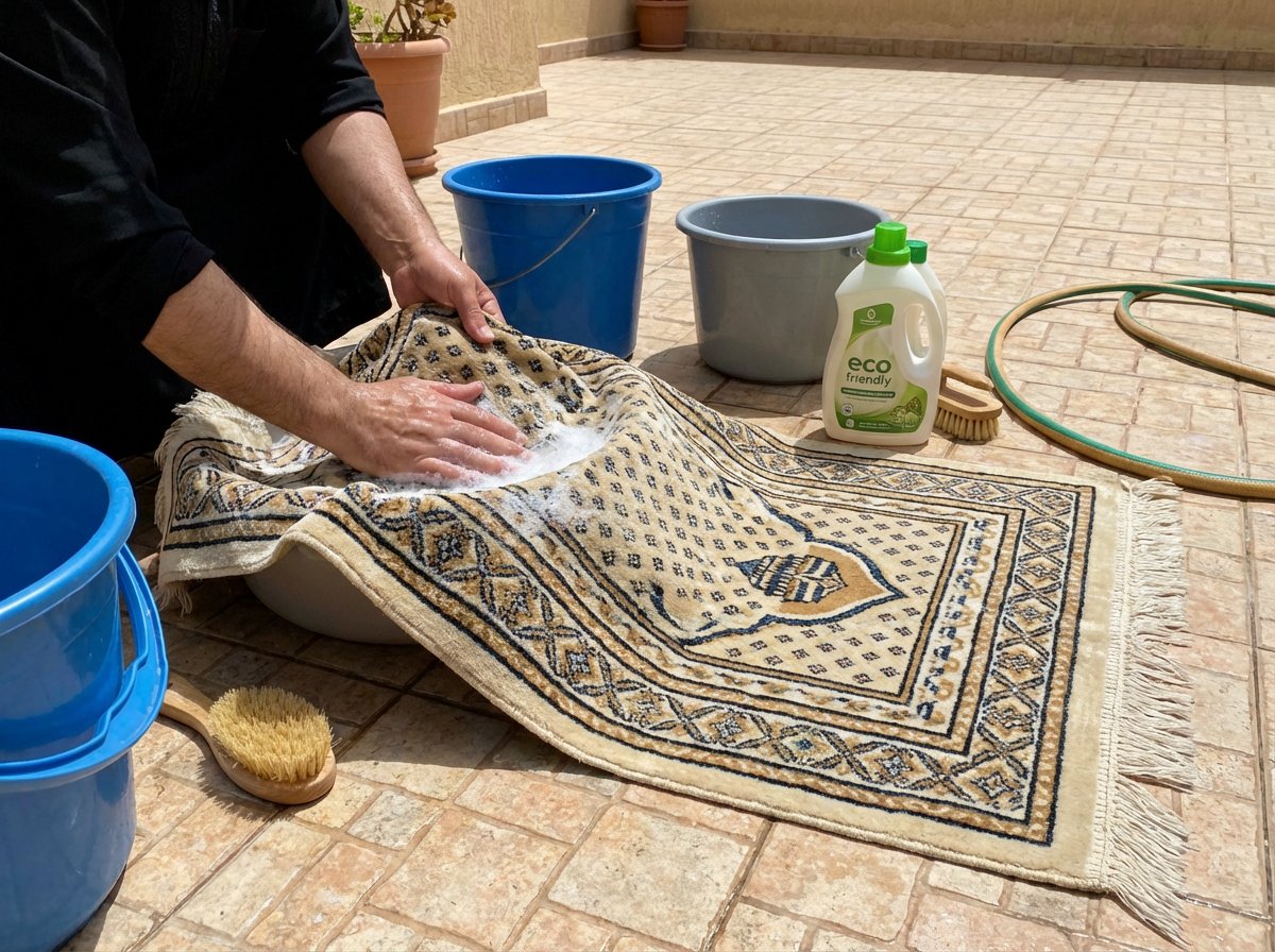 Comment laver son tapis de prière