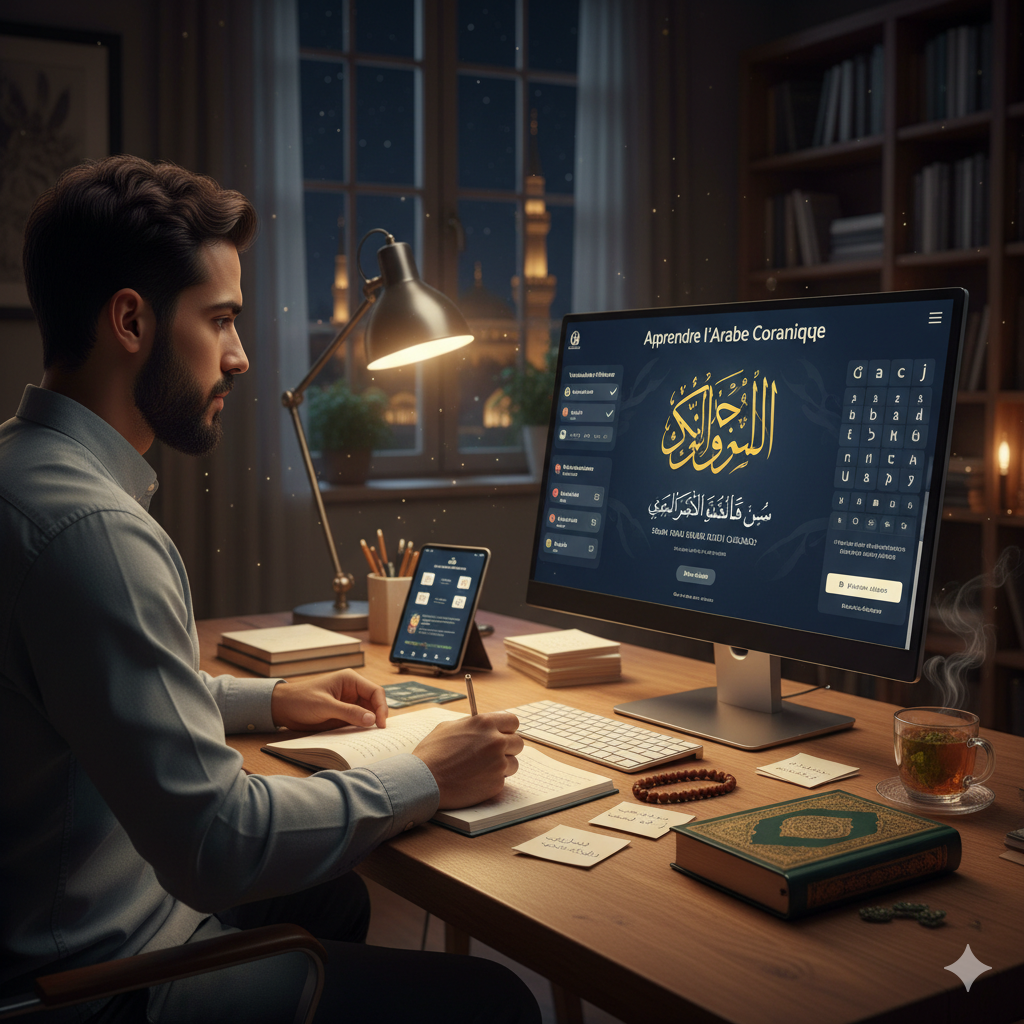 Apprendre l'Arabe Coranique en Ligne : Guide Complet pour Comprendre le Coran