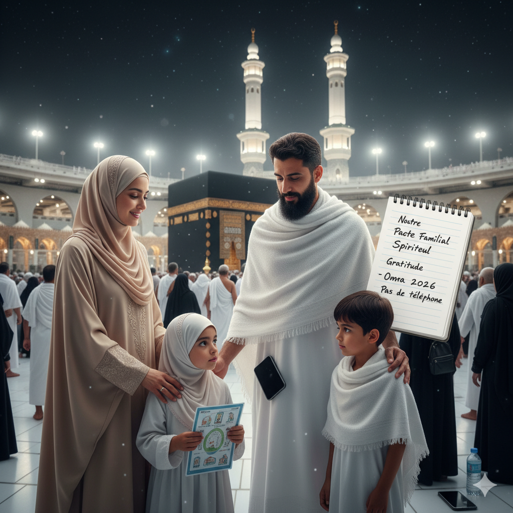 Omra en Famille : Guide Pratique pour un Pèlerinage Serein et Spirituel