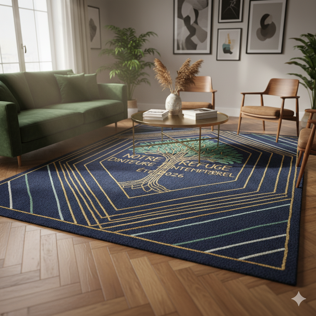 L’Excellence du Tapis Tufté Sur-Mesure : Personnalisation, Confort et Élégance Intemporelle
