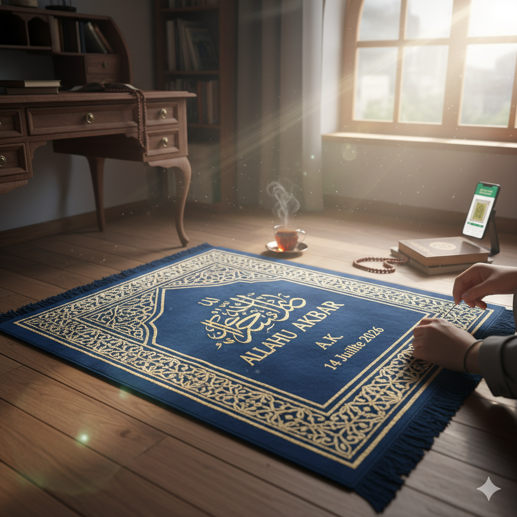Pourquoi un tapis de prière personnalisé est le choix idéal pour votre spiritualité